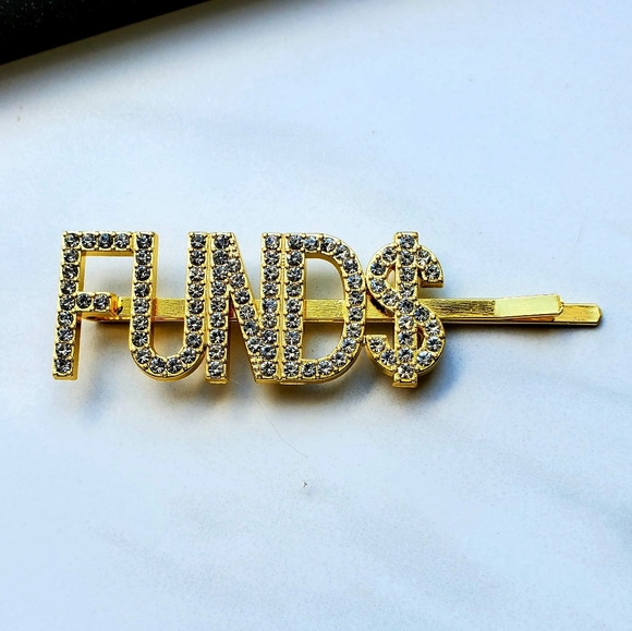 FUNDS GOLD Hair Pin Clip - Picture 6 of 7